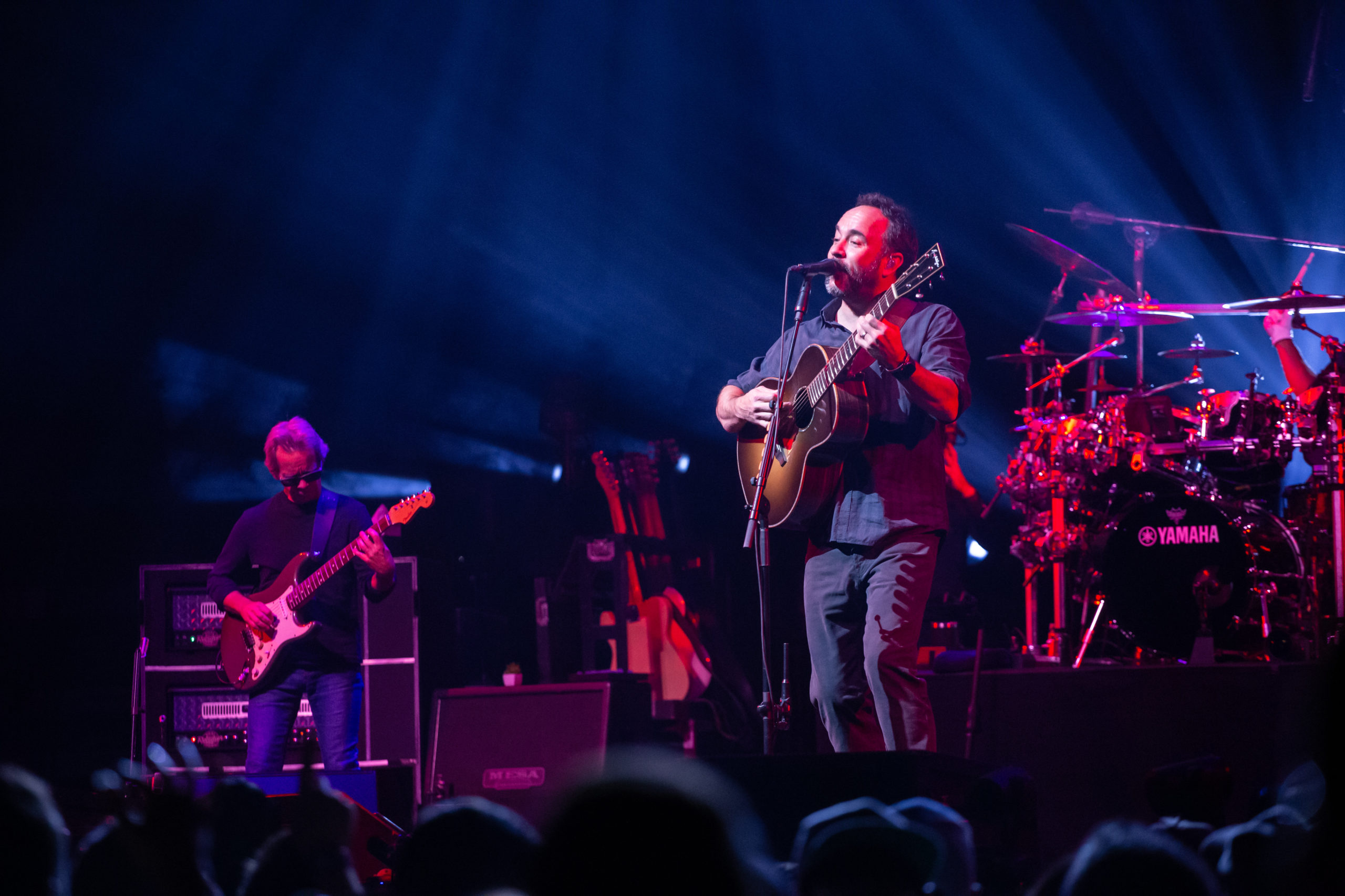 Dave Matthews Band on the stage at Rogers Arena