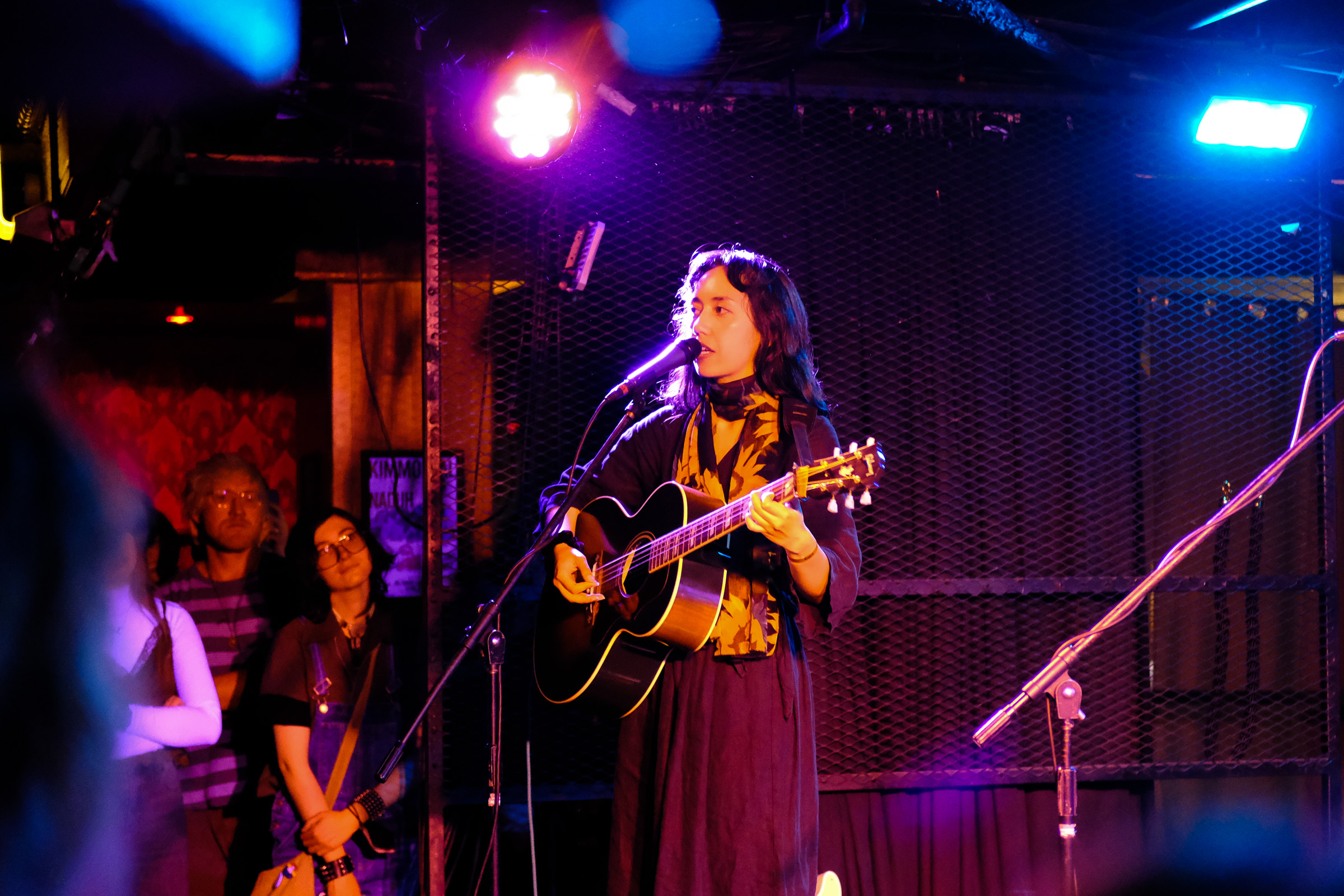 Haley Heynderickx performing on stage at the Biltmore Cabaret in Vancouver